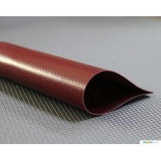 Тентовая ткань ПВХ Tehnotex 650 гр./м2 бордовая односторонний лак