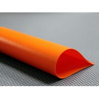 Тентовая ткань ПВХ Tehnotex 650 гр./м2 оранжевая односторонний лак 