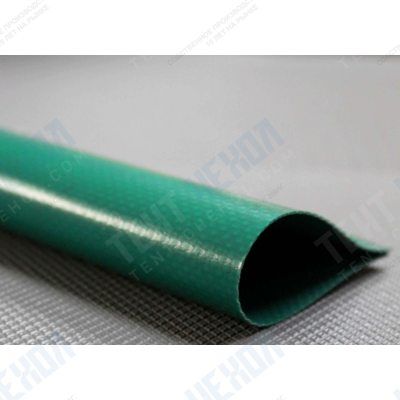 Тентовая ткань ПВХ Tehnotex 650 гр./м2 зеленая односторонний лак