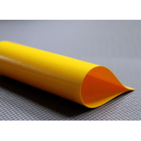 Тентовая ткань ПВХ Panama 900 гр./м2 желтая односторонний лак