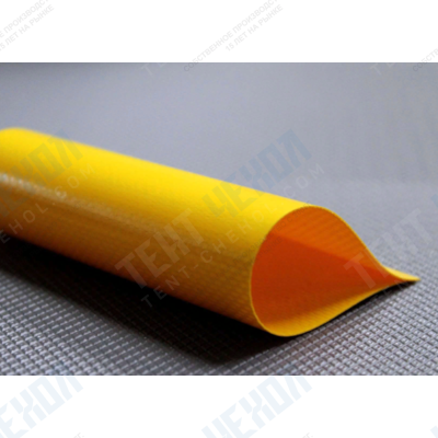 Тентовая ткань ПВХ Tehnotex 650 гр./м2 желтая односторонний лак